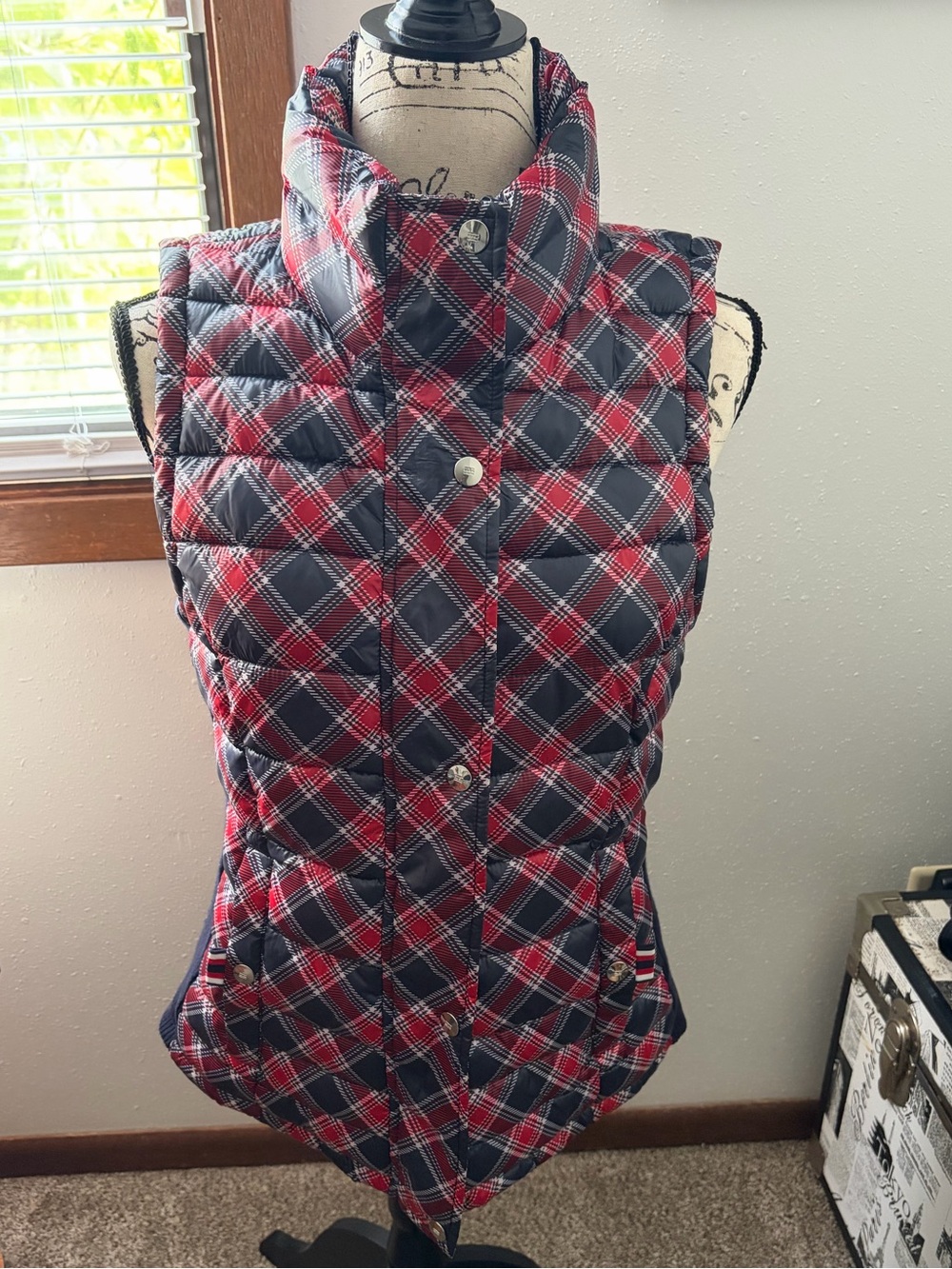Tommy Hilfiger Plaid Vest
